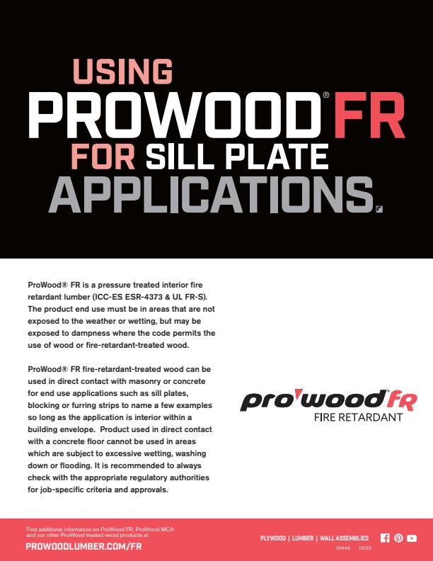 Prowood-FR-Sill-Plate-Brochure